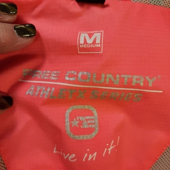 Free country jacket wind breaker med zips and snaps - Picture 2 of 11